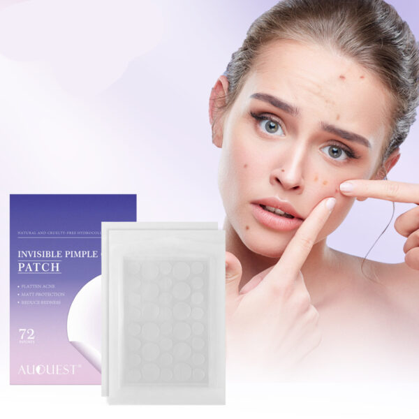 Invisible Salicylic Acid Acne Cover Patches - 72PCS Hide and heal pimples