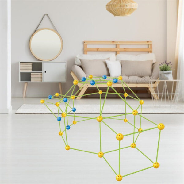 Fort Building Kit All-in-one Construction 120PCS Creative And Teambuilding