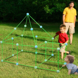 Fort Building Kit All-in-one Construction 120PCS Creative And Teambuilding