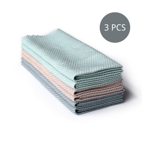 The wonder Microfiber Cleaning and Polishing Cloths Non-Abrasive, Reusable and Washable
