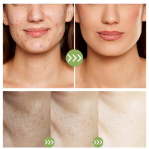 Portable Solid Cleansing Mask Stick in Green Tea/Eggplant Extract 40G