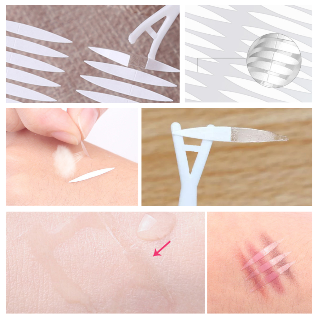 132 PCS Eyelid Lifting Patches Double Eyelid Sticker