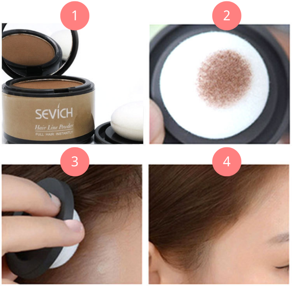 Men and Women Hair Contouring Powder is a versatile hair styling Sevich