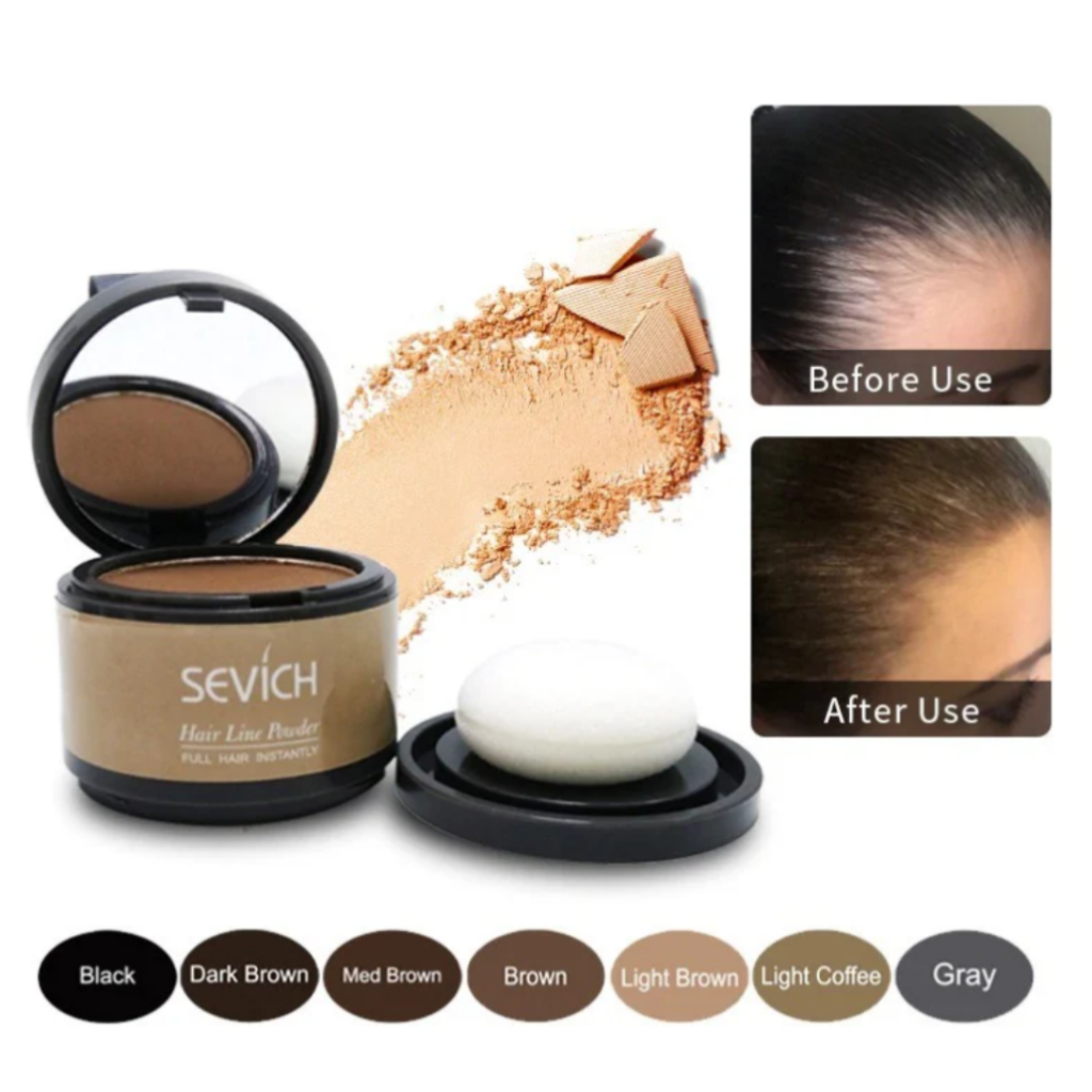 Men and Women Hair Contouring Powder is a versatile hair styling Sevich