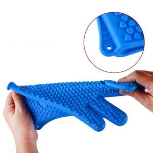 Heat Resistant Silicone Cooking Glove-21530