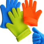 Heat Resistant Silicone Cooking Glove-21530