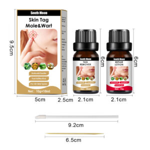Mole And Wart Remover Set Natural Erase Liquid And Cream Remover +1 Repairment