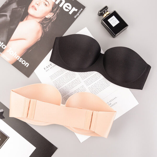 Strapless Invisible Bra Half Cup Strapless Bra
