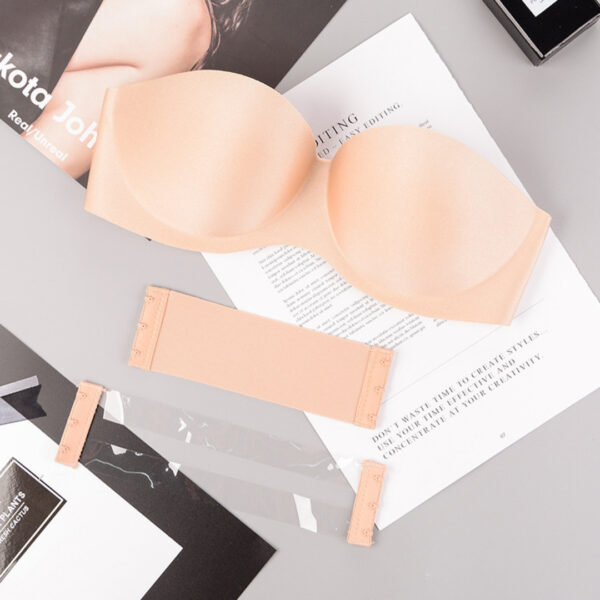 Strapless Invisible Bra Half Cup Strapless Bra