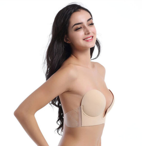 Push-up Silicone Bra Breathable Strapless Underwear Anti-skid