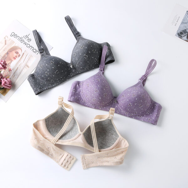 Adjustable Soft No Steel Ring Bras.
