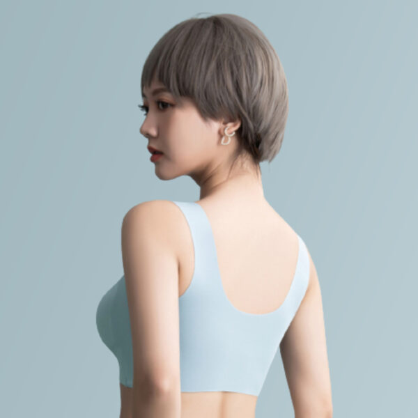 Wide Strap Vest-Style Bra 30188