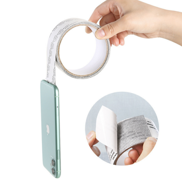 Adhesive coil for repairing anti-flying nets 20434