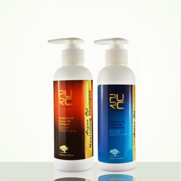 Argan oil ingredient shampoo conditioner set nutrition shampoo conditioner 21105 (1)