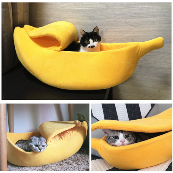 Cute banana cat bed 70384