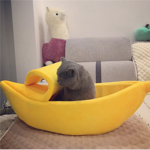 Cute banana cat bed 70384