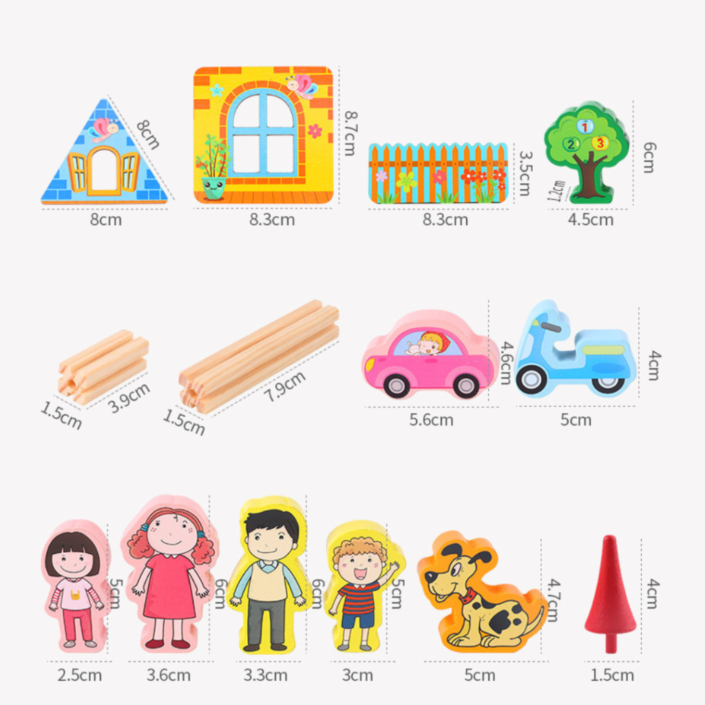 building blocks toy set 30646
