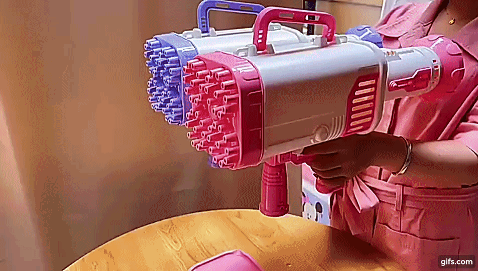 bubble launcher toy gun 31547