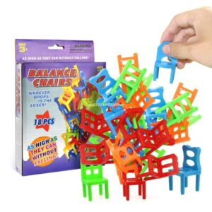 Children's Stacking Chair Game Set