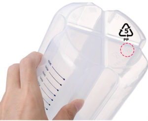 Clear crisper storage jar 31169