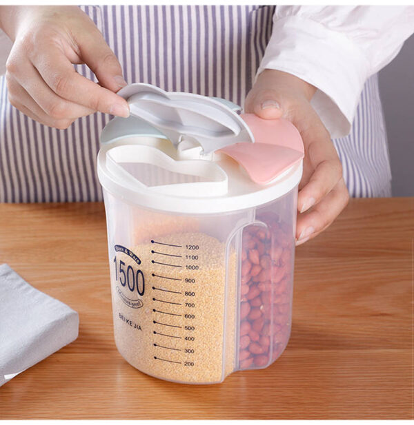 Clear crisper storage jar 31169