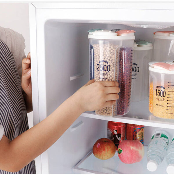 Clear crisper storage jar 31169