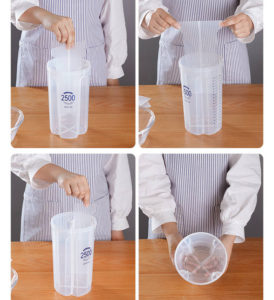Clear crisper storage jar 31169
