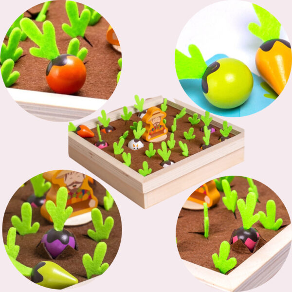 Color vegetable plicking game 22031