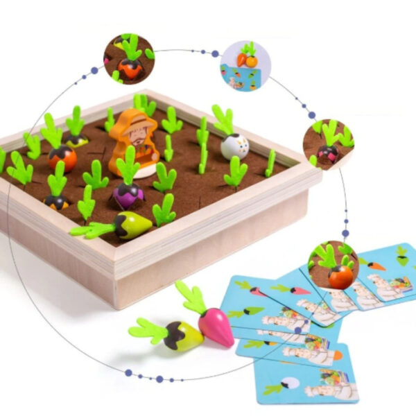 Color vegetable plicking game 22031