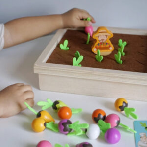 Color vegetable plicking game 22031