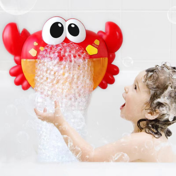 מכונת קצף אמבט חשמלית לילדים בשילוב מוזיקה