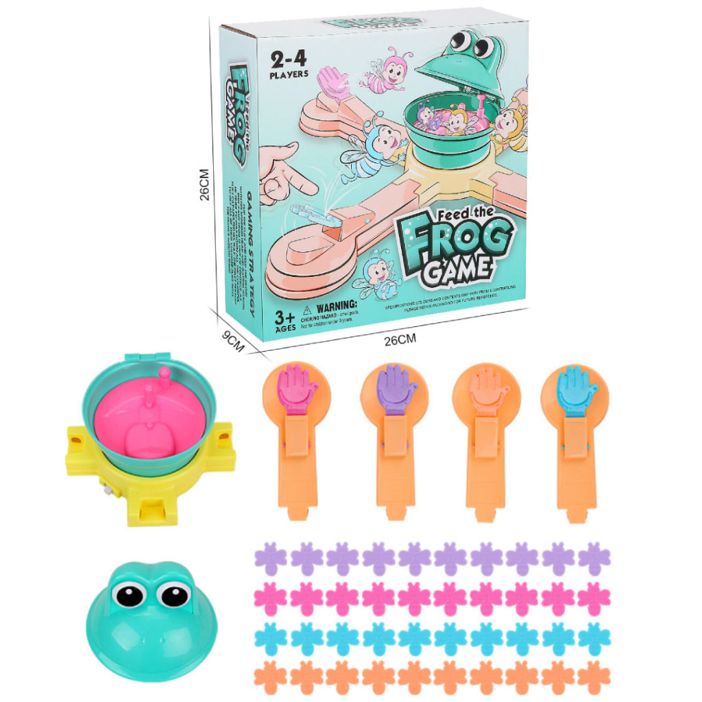 Frog Eating Bug Game Parent-Child Interactive Educational Game