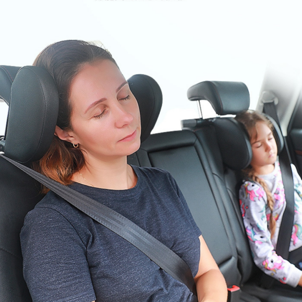 Car Seat Headrest Pillow Travel Rest Sleeping Headrest
