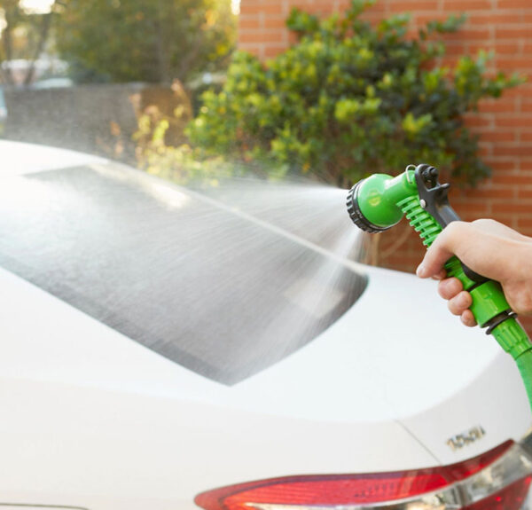 Watering Spray Gun Expandable Plastic Hose