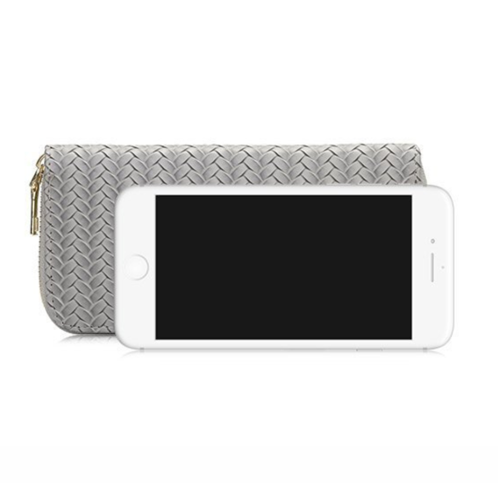 Mid-length zippered clutch in women's purse 12505 (8)
