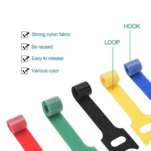 Multi-purpose Color Straps Cable Management 50PCS