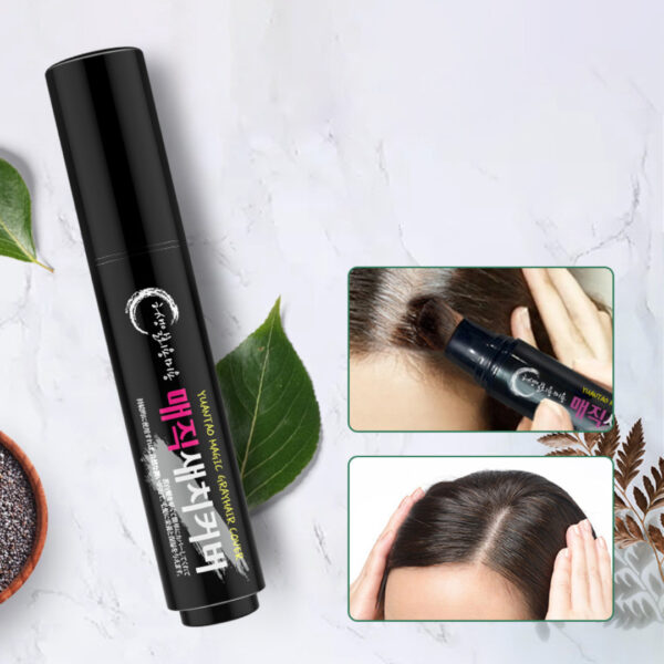 Hair Dye Pen Portable Hair Dye Stick Temporary Cover Gray Hair 20ML