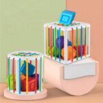 Multisensory Cube Case Shape Educational Baby Toy