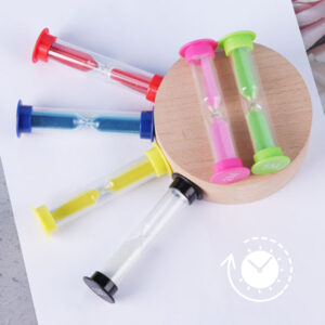 6 PCS Hourglass Timer Kit of 30sec 1min 2min 3min 5mins 10mins