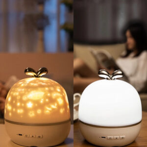 Colorful Projector Lamp Night Light Universe Starry Sky Rotate LED Lamp