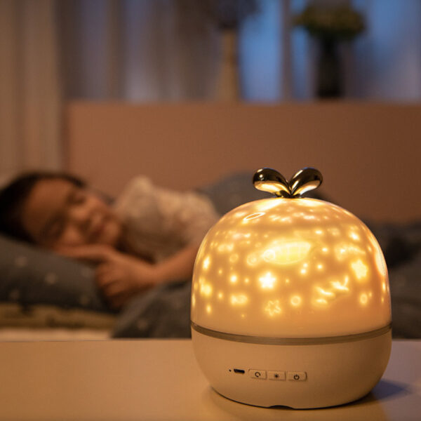 Colorful Projector Lamp Night Light Universe Starry Sky Rotate LED Lamp