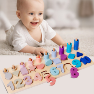 Three-in-one logarithmic board children's toy 31798
