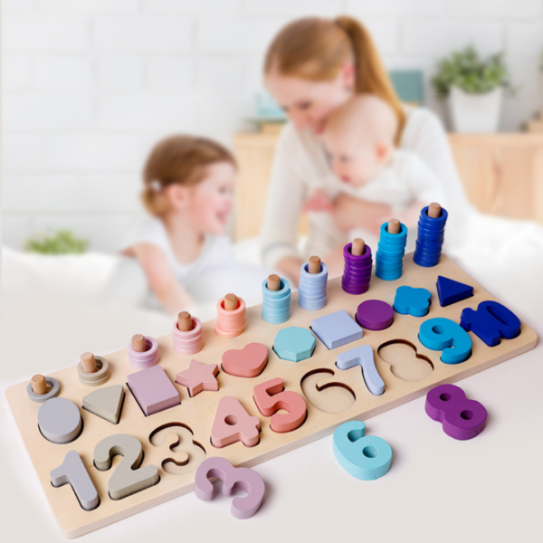 Three-in-one logarithmic board children's toy 31798