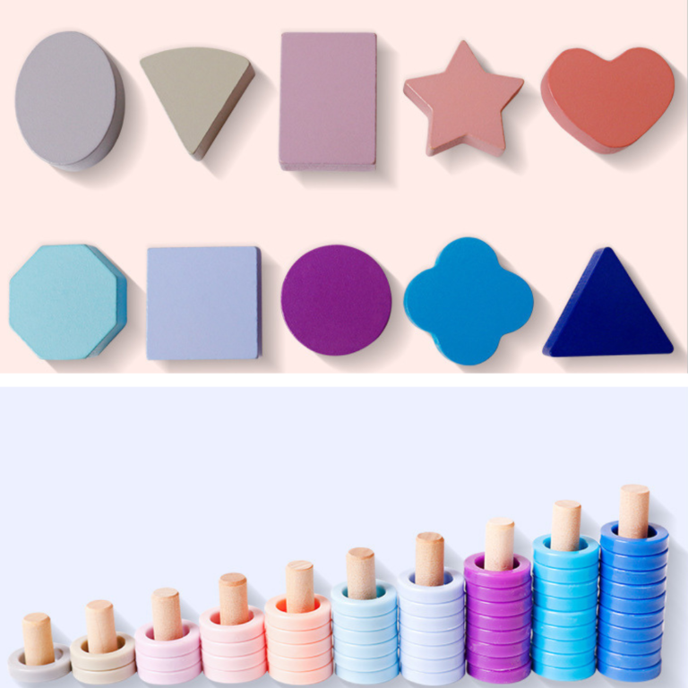 Three-in-one logarithmic board children's toy 31798