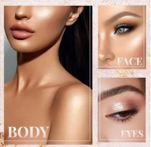 Glow Liquid Face Body Shimmer Water Light Highlight Liquid