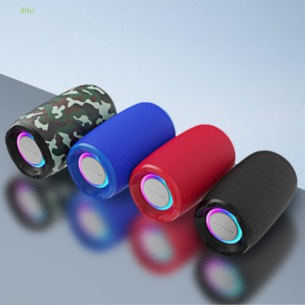 Portable Karaoke Set - Wireless Bluetooth Speaker With Microphone LED Effect