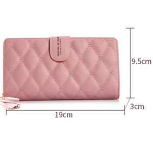 Women's Large Capacity Zipper Long Wallet Elegant And Durable leather Women's Wallet