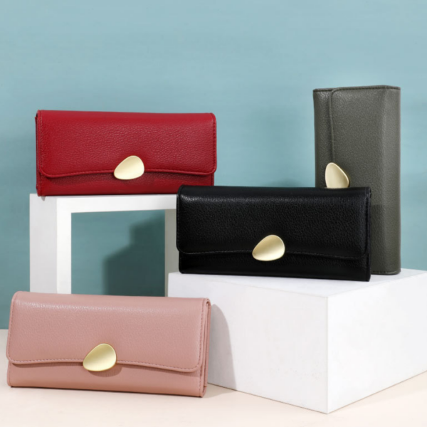 Women's long wallet 12148