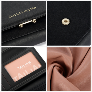 Women's long wallet 12151