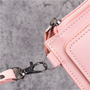 Fashion Women's Wallets Solid Color Zipper Wallet